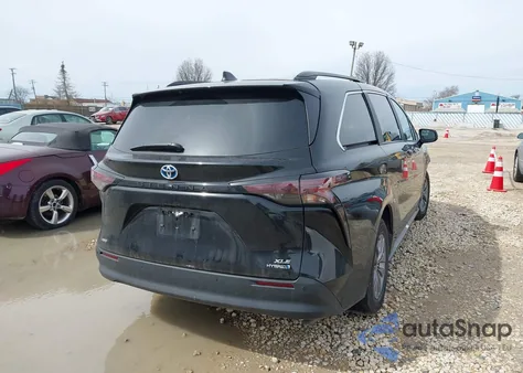 2024 Toyota Sienna Xle from USA, damaged, VIN 5TDYSKFC6RS151705